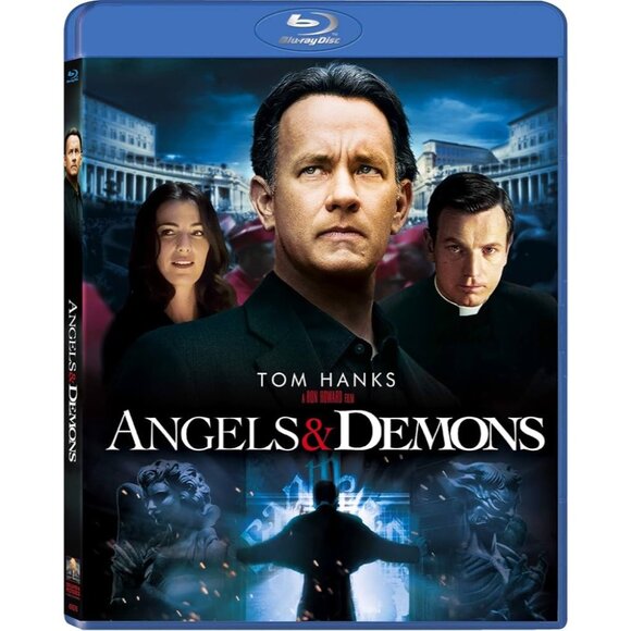 Angles Demons Tom Hanks Extended Edition Movie Blue Ray 2 disks Sony Pictures - Picture 1 of 3